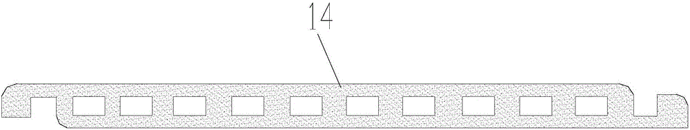 Machine head device used for forming and sintering exterior wall decorative hanging plate of extruder