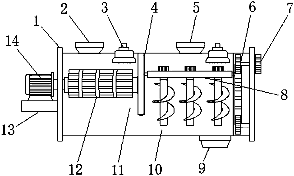 High-speed stirrer equipment for sufficiently stirring lime slurry