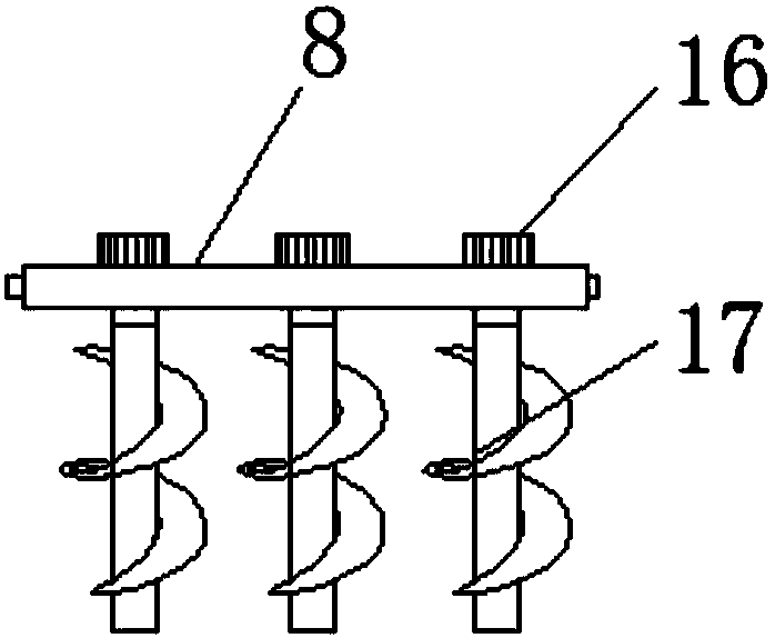 High-speed stirrer equipment for sufficiently stirring lime slurry