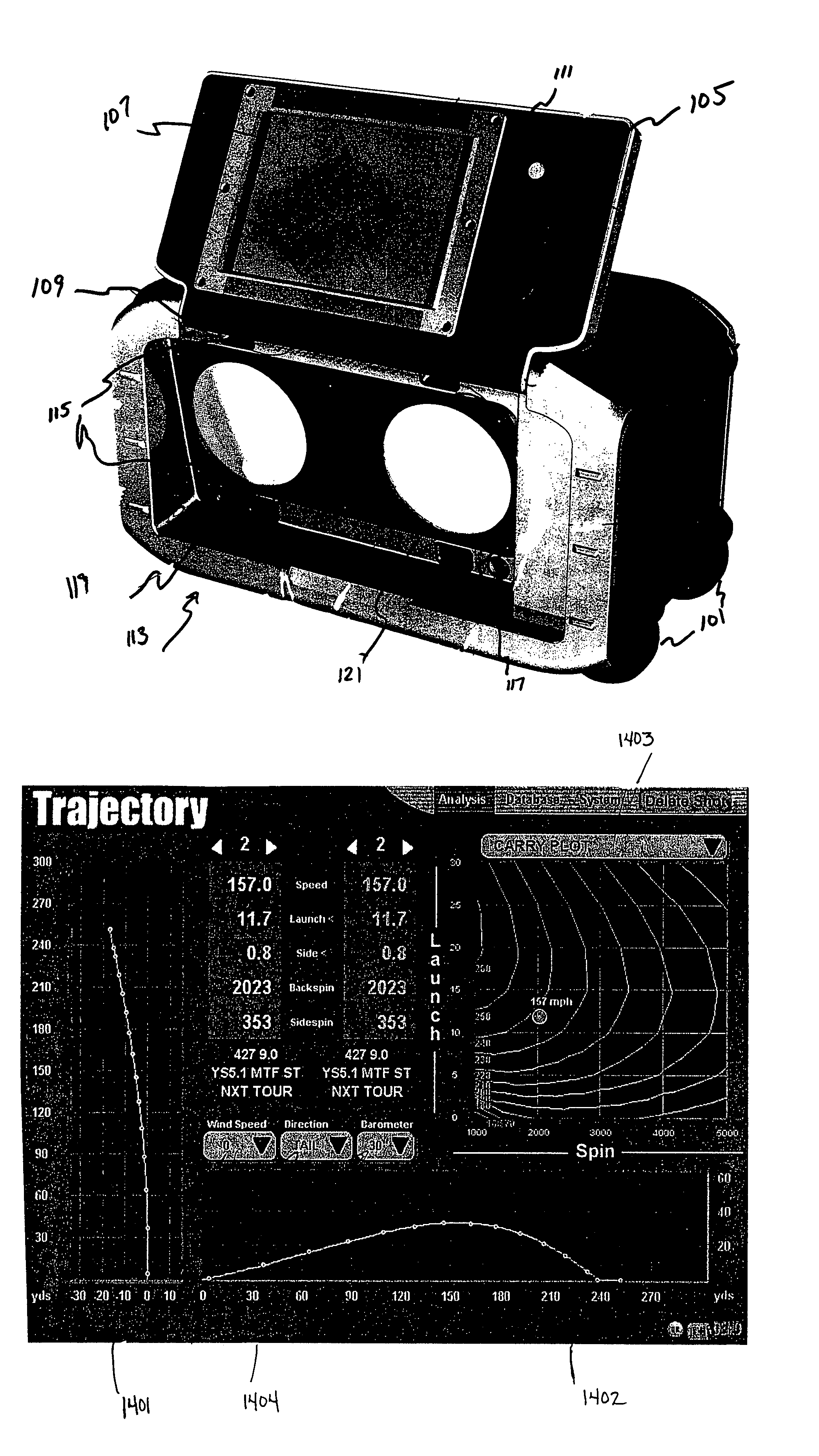 Launch monitor