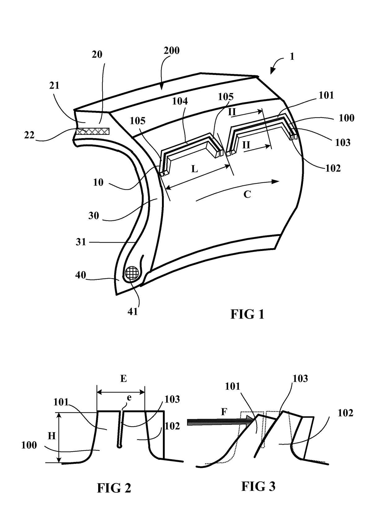 Device for protecting a tire wall