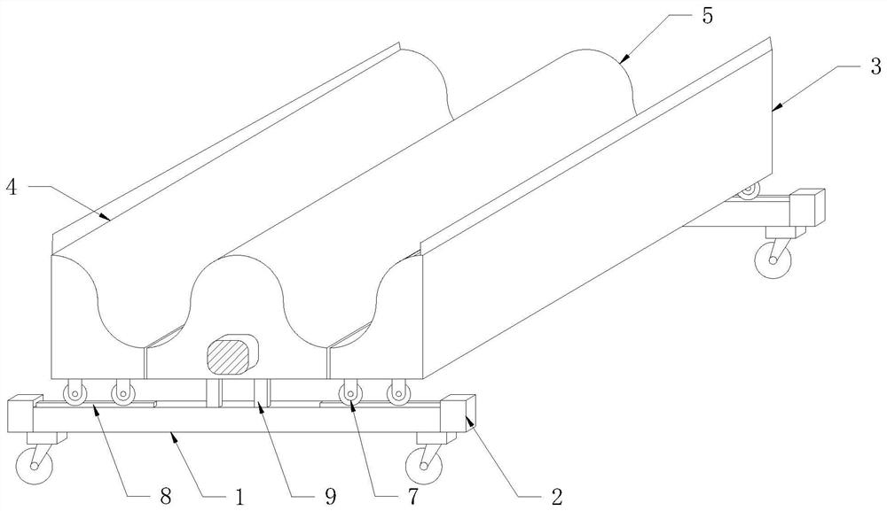 A method for processing wavy curved insulating glass