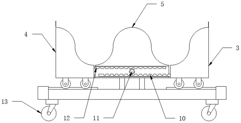 A method for processing wavy curved insulating glass