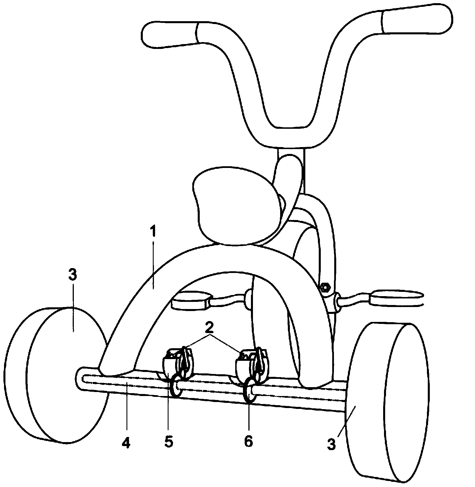 Baby carrier capable of automatically generating bubbles in traveling process