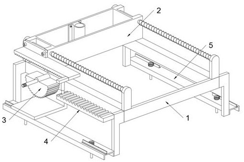 Cable-stayed bridge tower column concrete distributing device