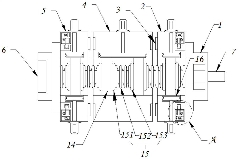 Multi-station fatigue life test bench