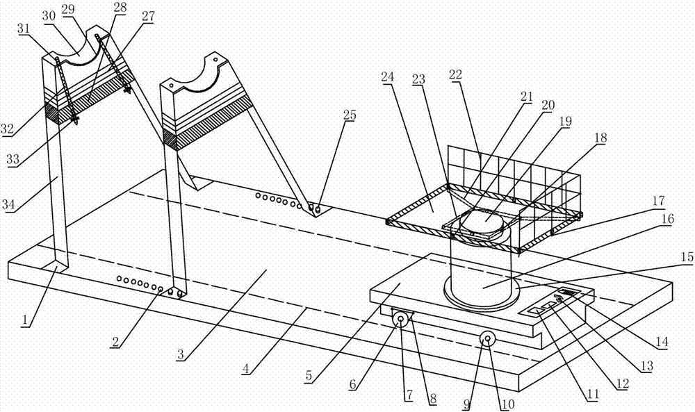 Tool special for overhauling flotation machine and overhauling method