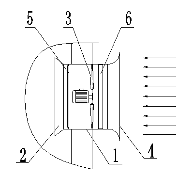 Environment-friendly and energy-saving cooling tower for dispersing fog