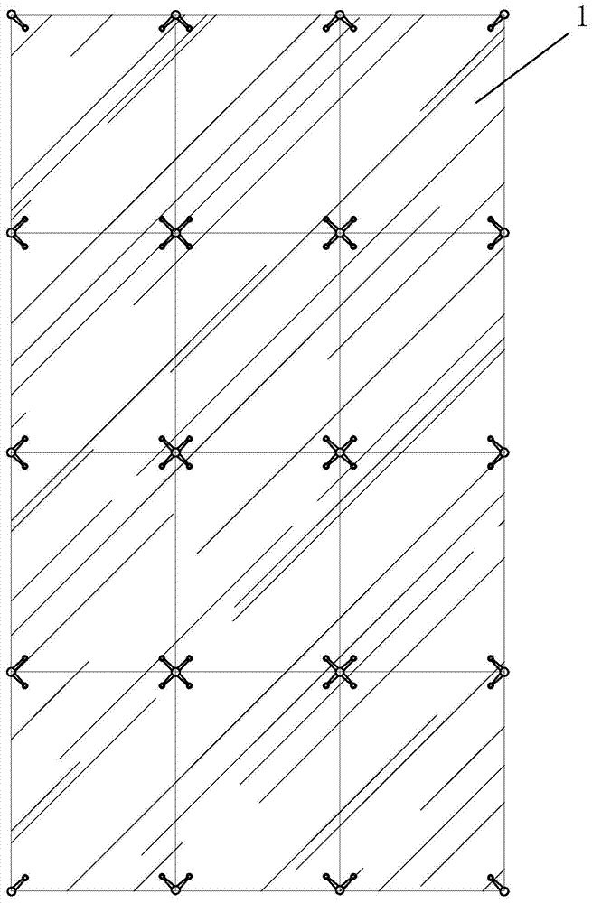 Double-layer self-balancing cable constant temperature curtain wall system