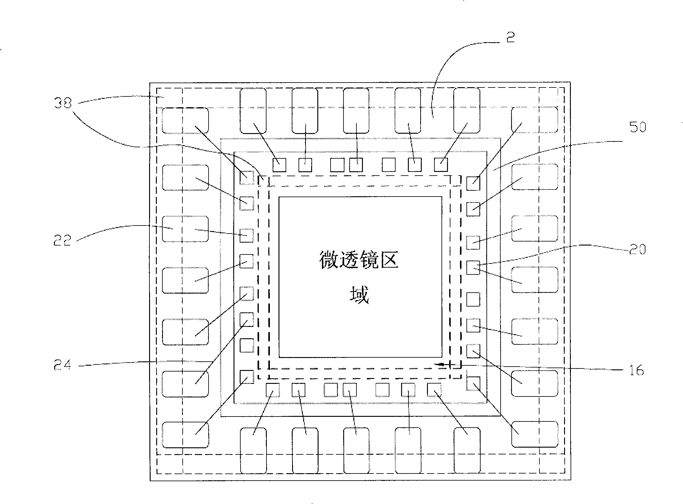 CMOS image sensor chip scale package with die receiving opening and method of the same