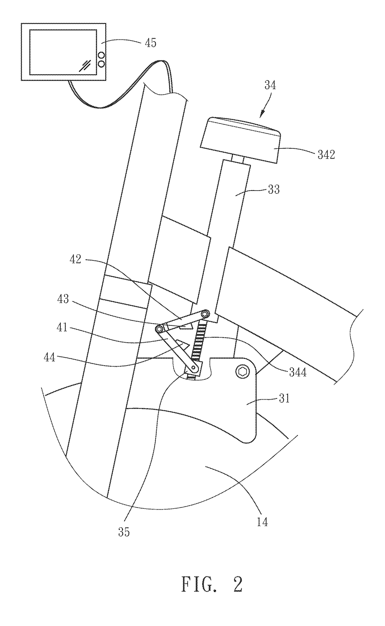 Resistance sensing mechanism for exercise equipment