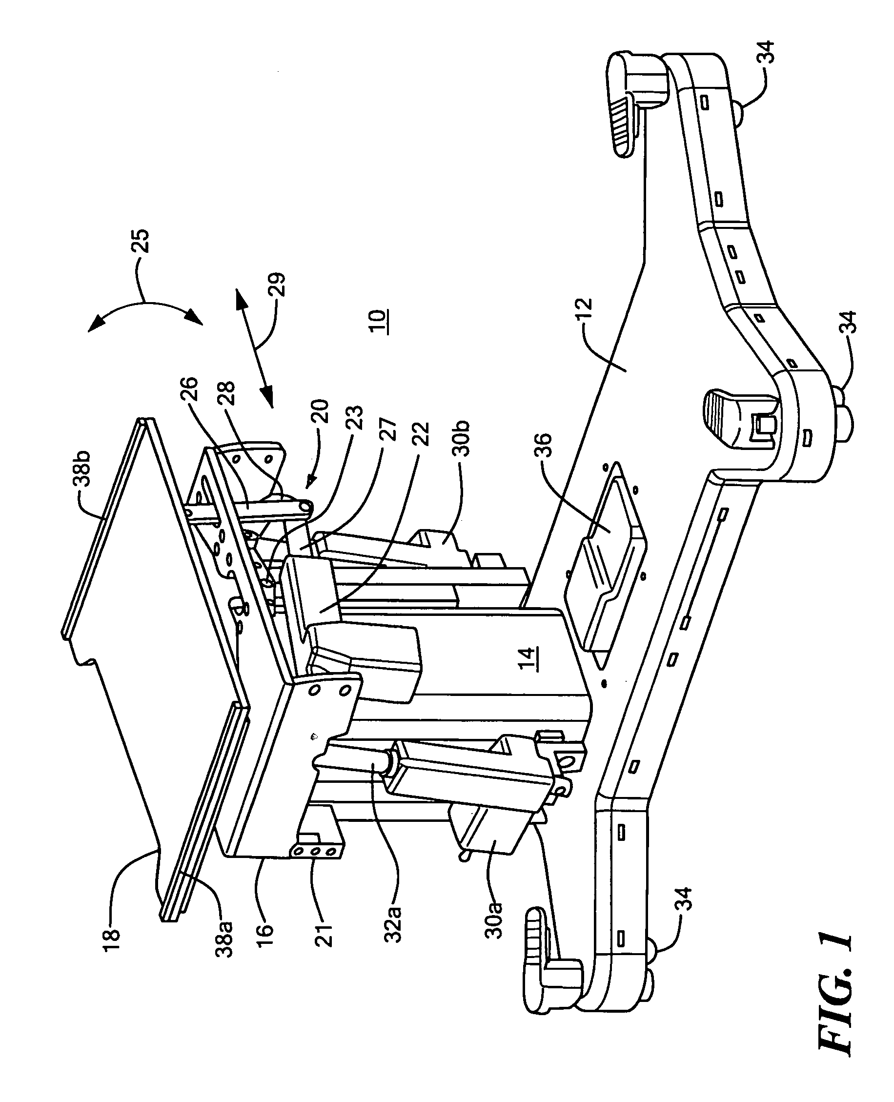 Medical procedure table