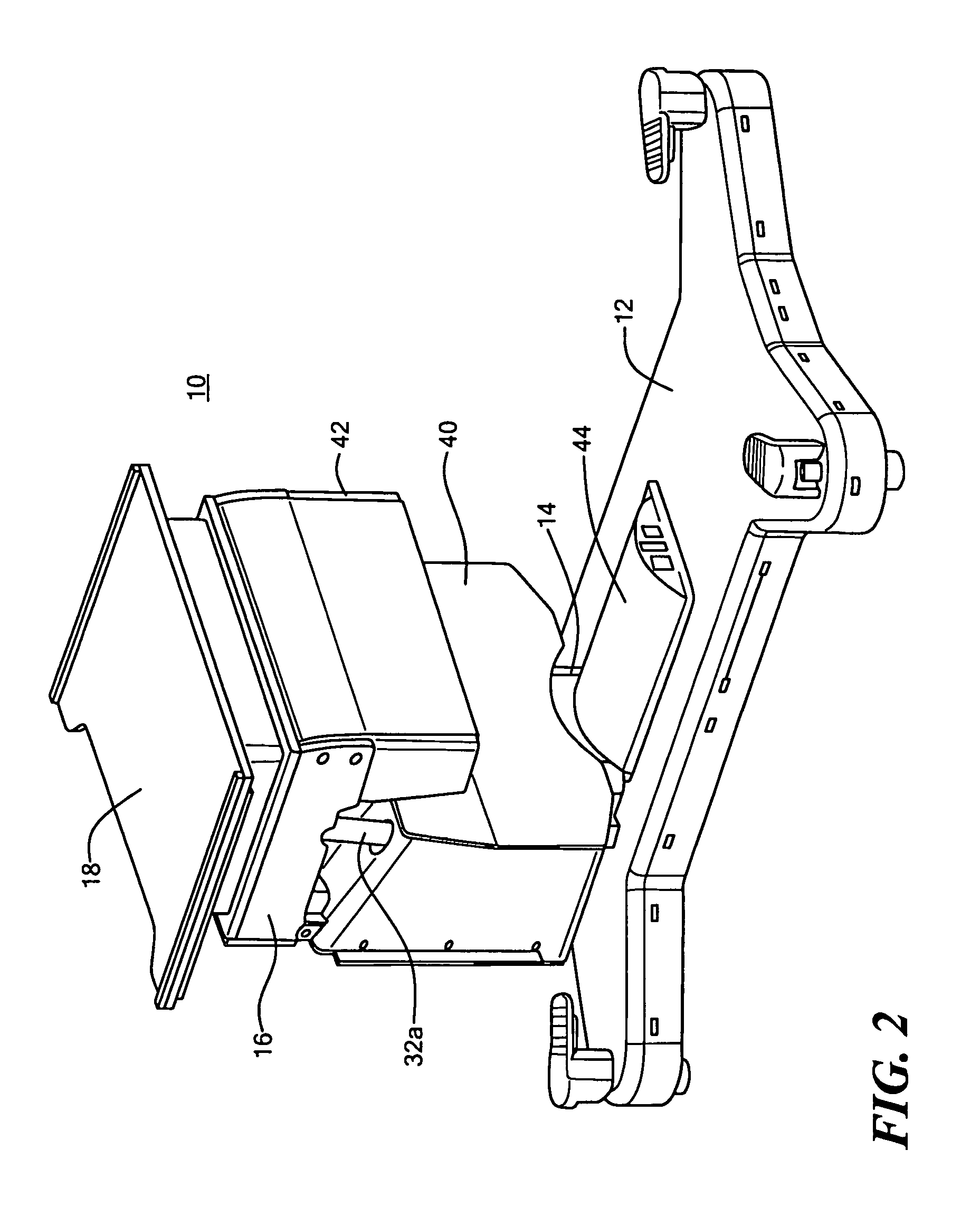 Medical procedure table