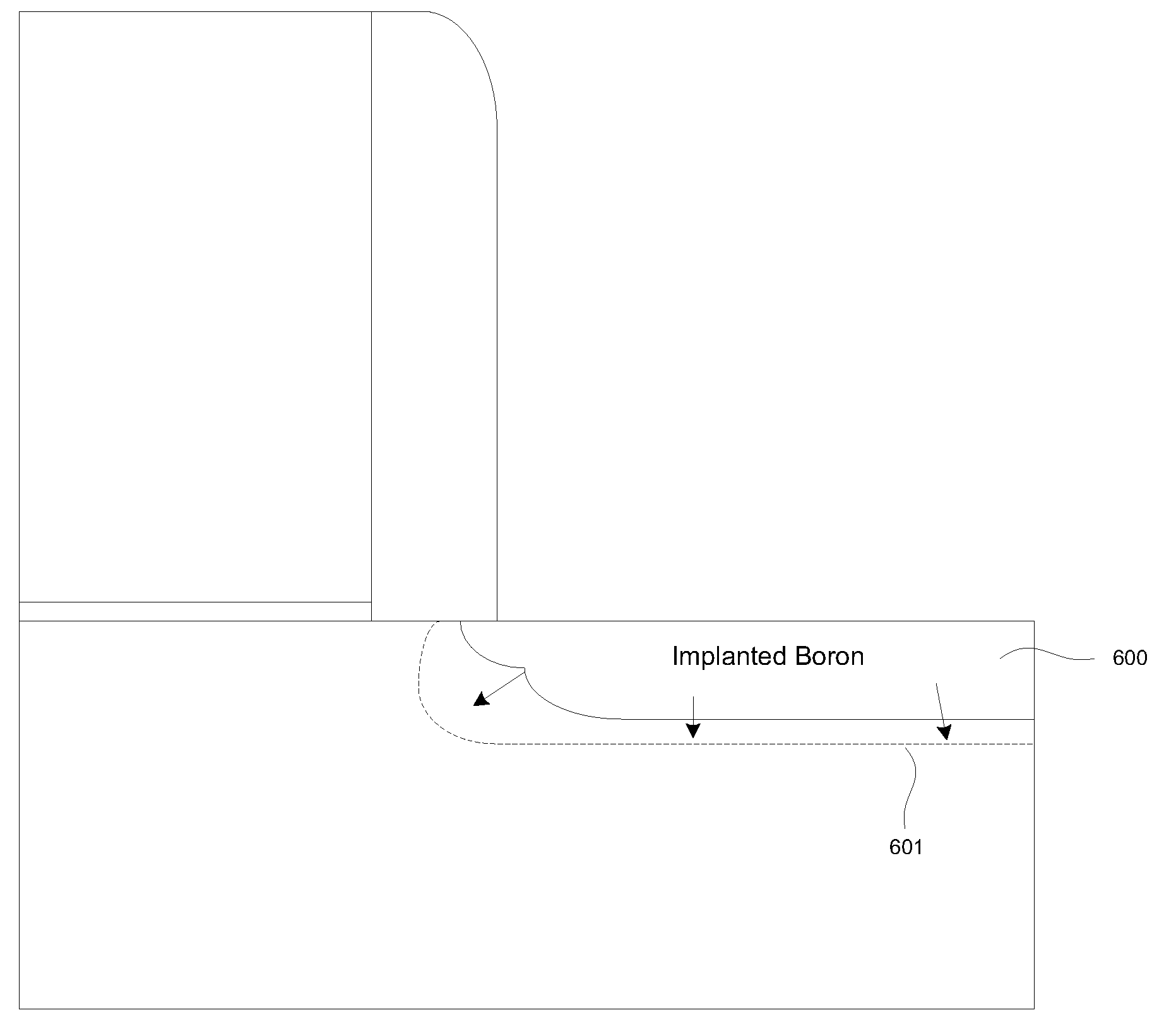 Usj techniques with helium-treated substrates