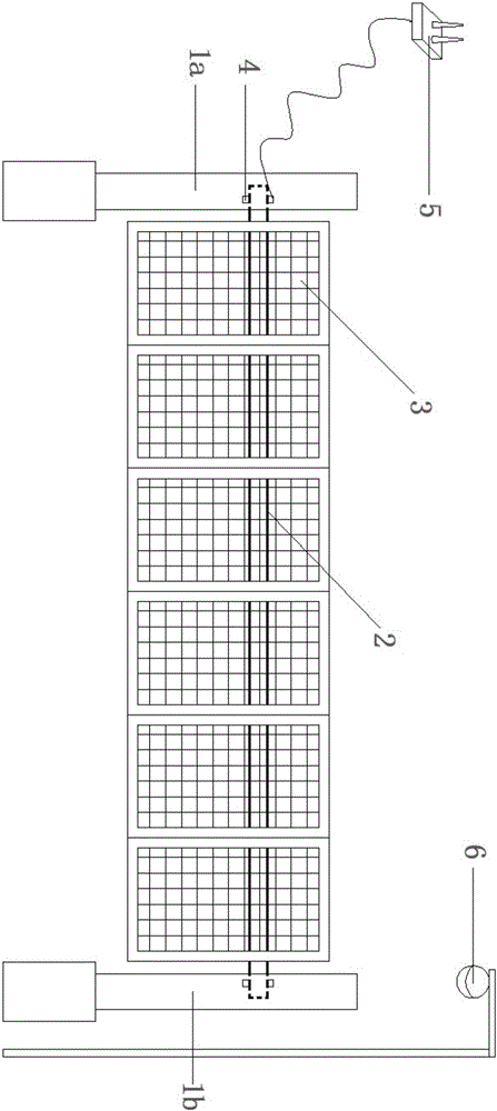 Movable type drain grating device arranged at water inlet of hydropower station