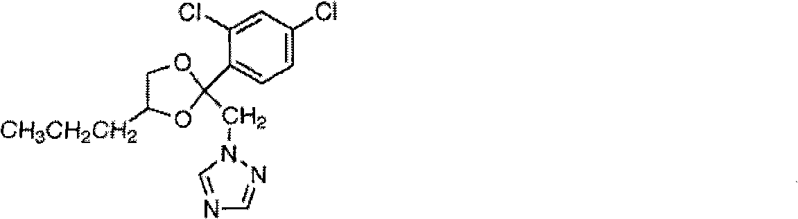 Propiconazole ultra-low volume preparation and preparation method thereof