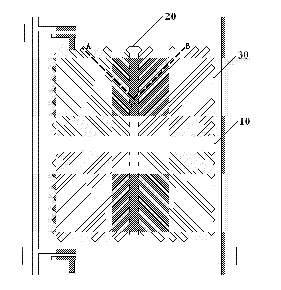 Pixel electrode and liquid crystal display panel