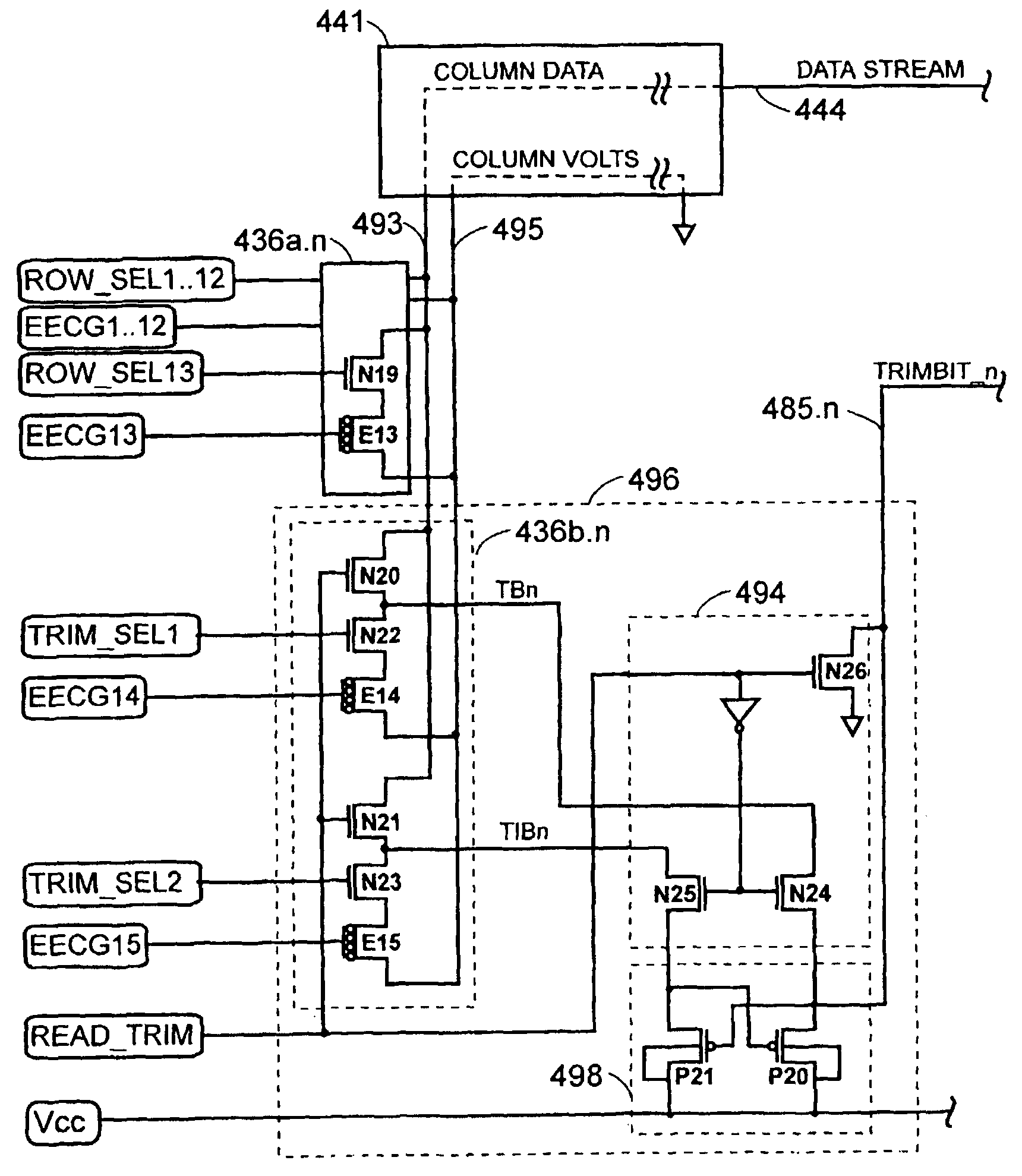 Programmable trimmer for transponder