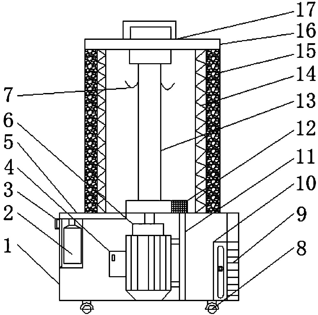 Baking device with guaranteed functions