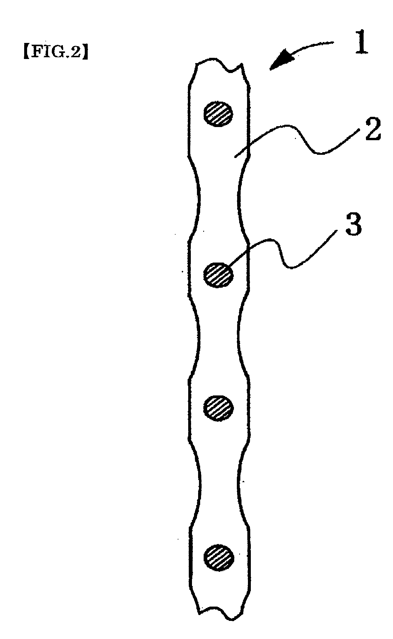 Conductive polymer composite structure