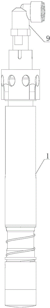 Cutoff knife mechanism of cutting machine and cutting machine