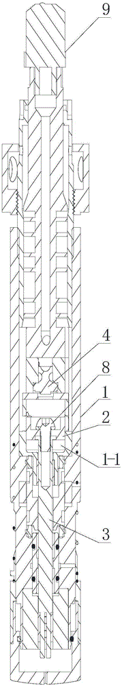 Cutoff knife mechanism of cutting machine and cutting machine