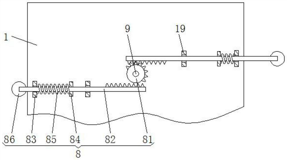 Lubricating grease adding device for bearing overheating of building brick hammer crusher