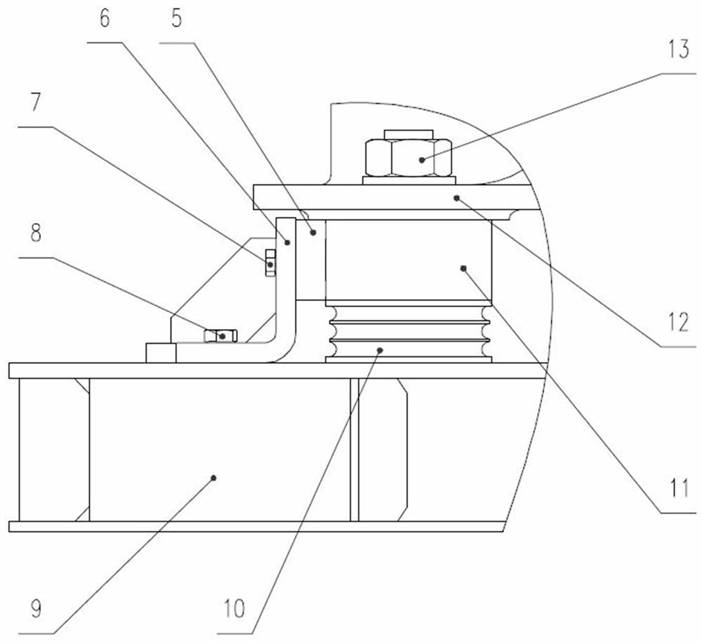 Stop seat for cone crusher