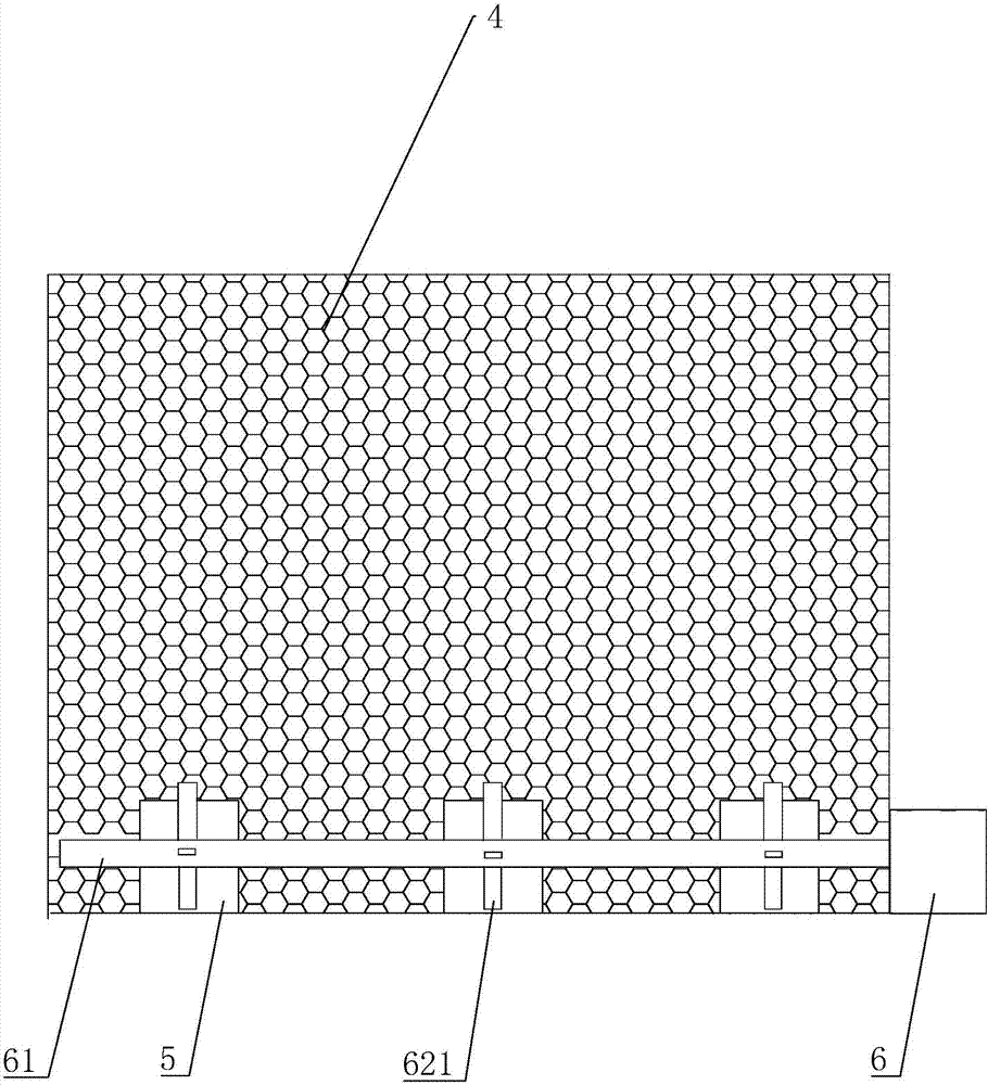 Air purifier used in workshop with flying dust