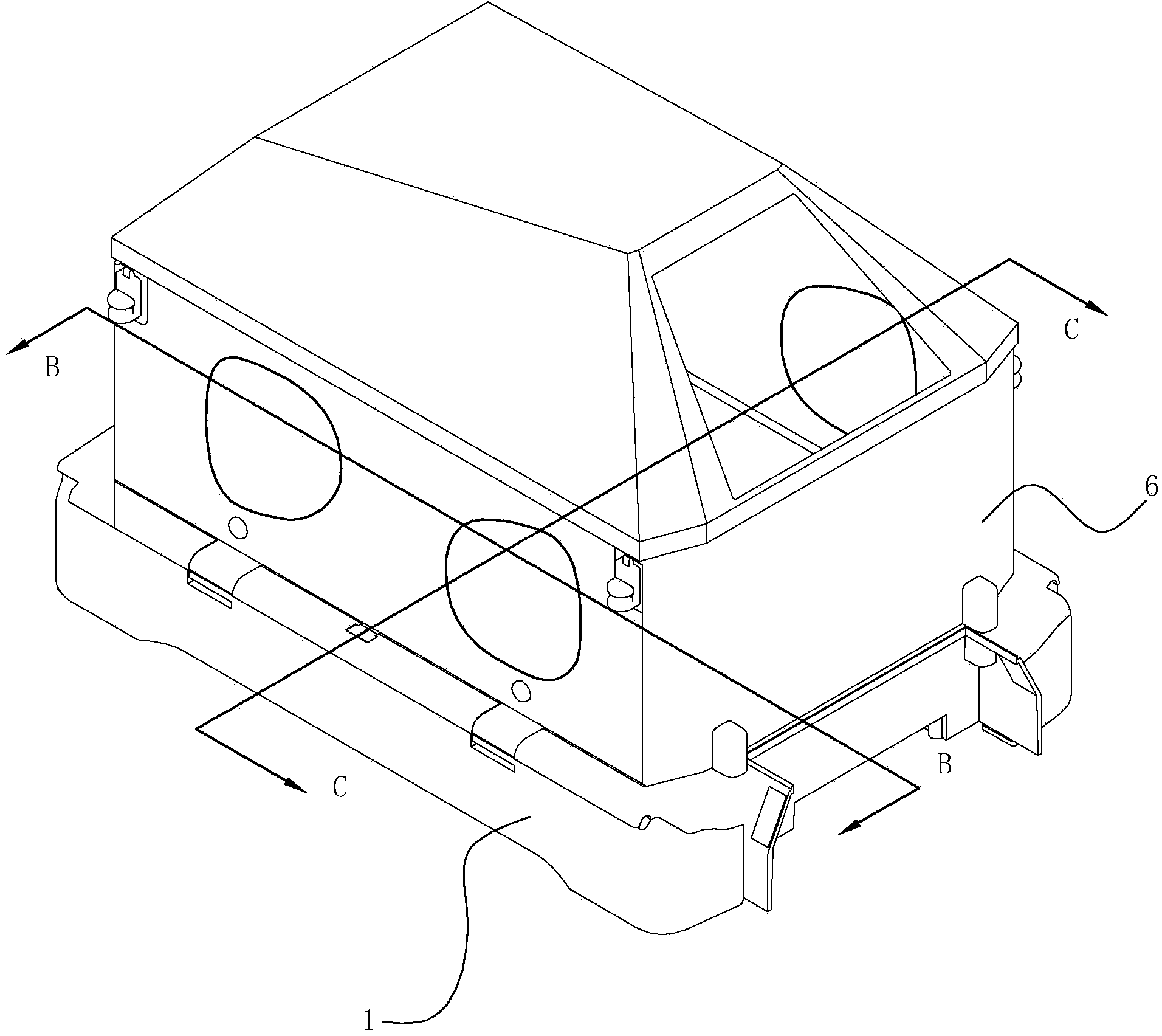 Heating system for infant incubator