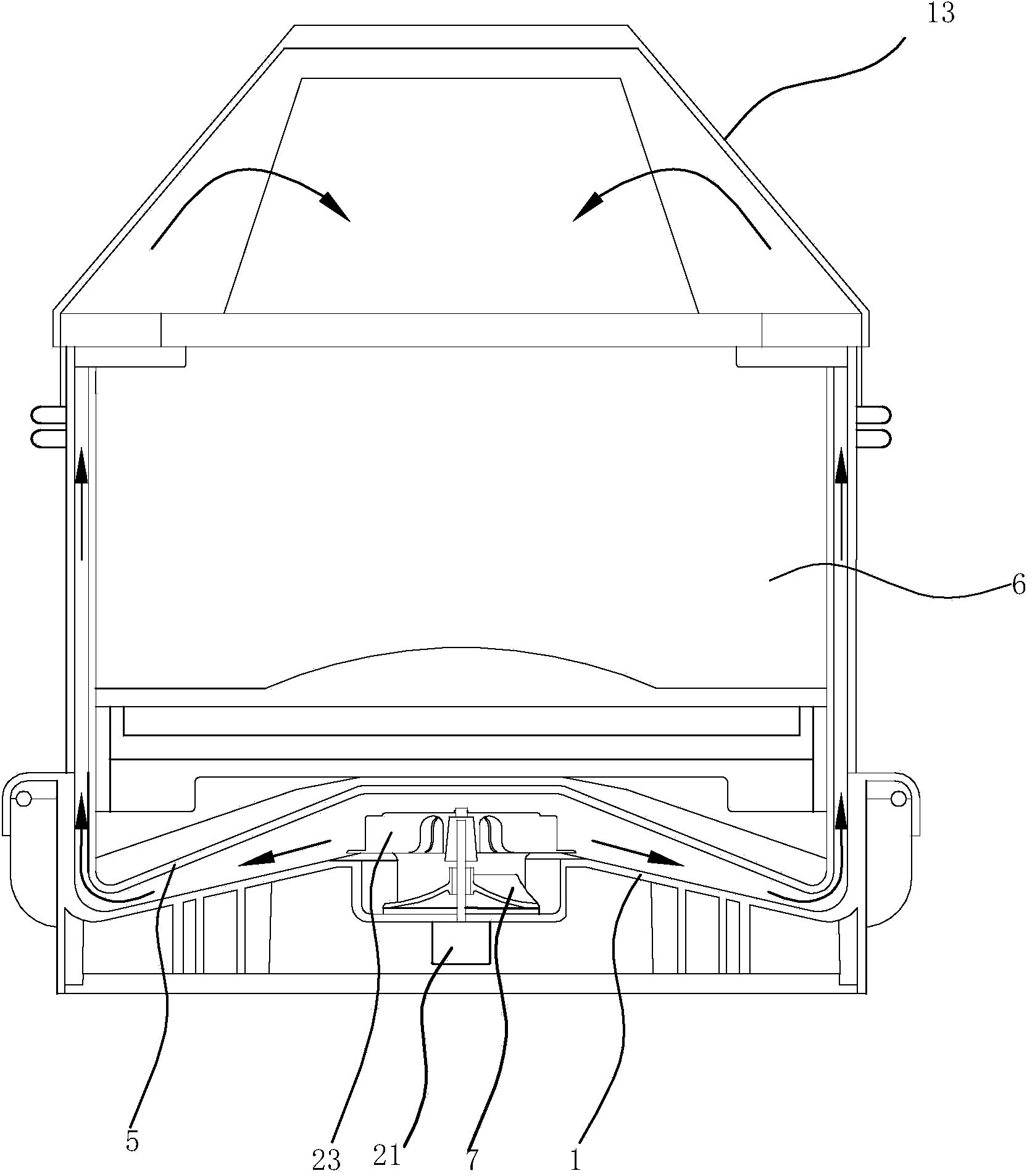 Heating system for infant incubator