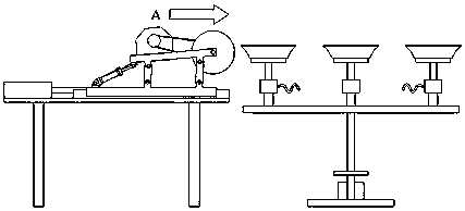 Horizontal-type dynamic variation fettling device