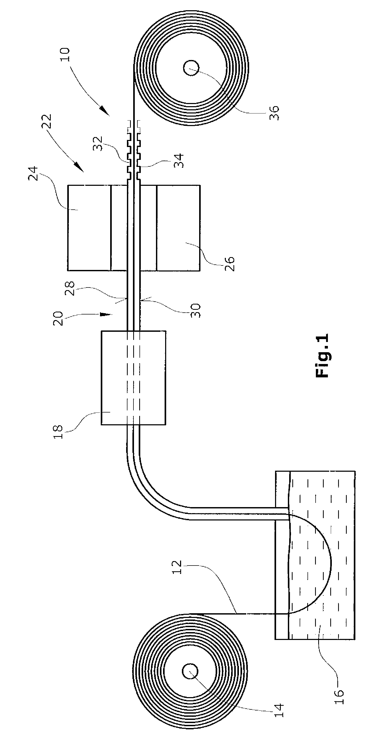 Method For Making A Continuous Laminate, In Particular Suitable As A Spar Cap Or Another Part Of A Wind Energy Turbine Rotor Blade