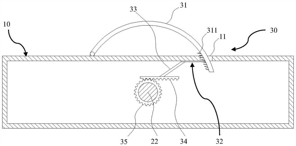 Laboratory mouse subcutaneous injection fixing device