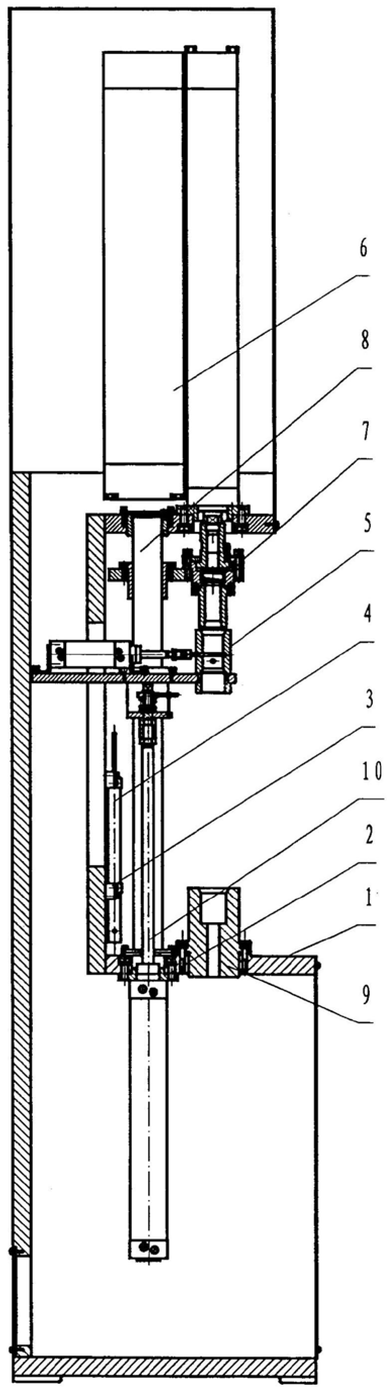 Explosion-proof gas-hydraulic coupling device for projectile and cartridge