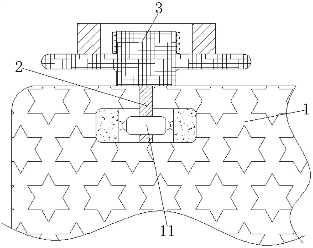 Convenient-to-use fixing device for machining and polishing outer ring of hardware bearing