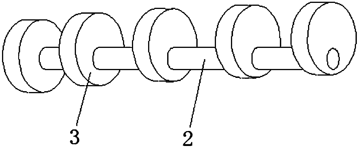 Detection device for engine crankshaft