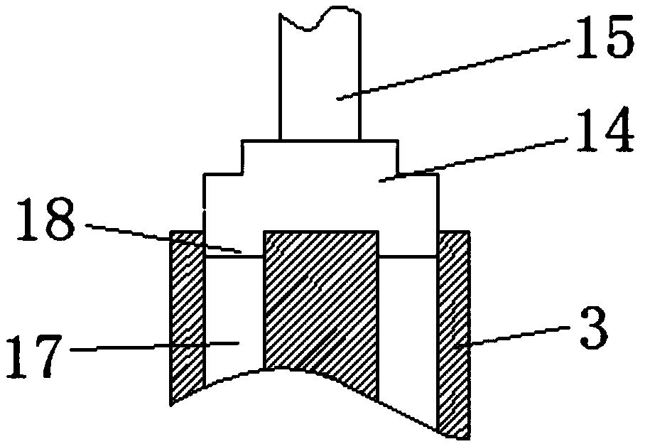 Detection device for engine crankshaft