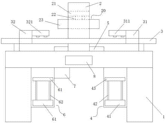 Plastic semi-finished product automatic edge folding and forming equipment