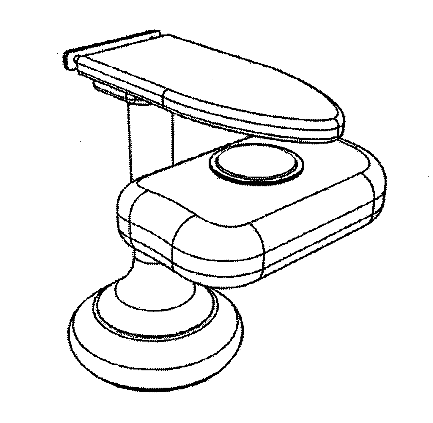 Magnetic soap holder