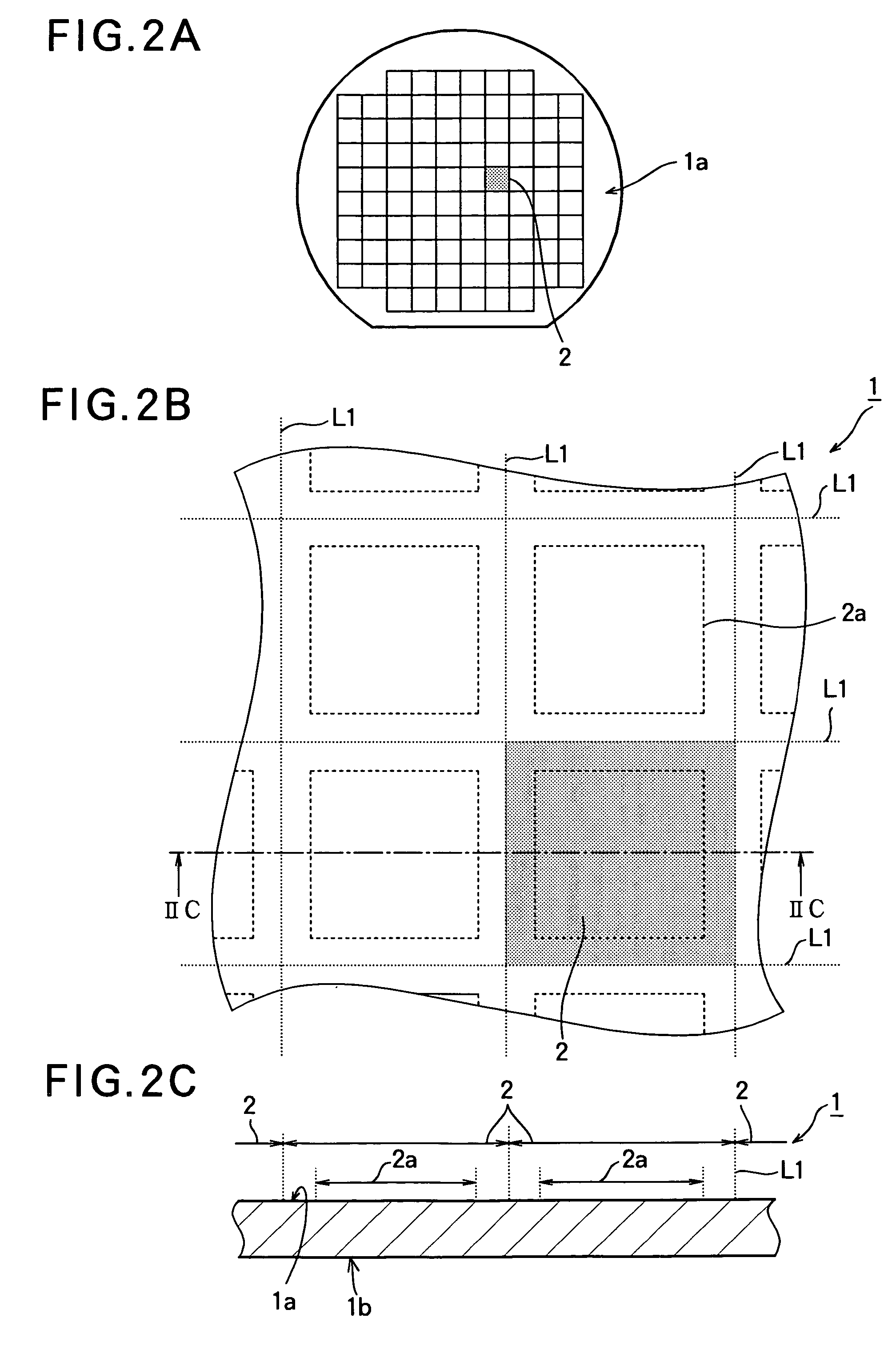 Semiconductor device having a frame portion and an opening portion with mountable semiconductor chips therein