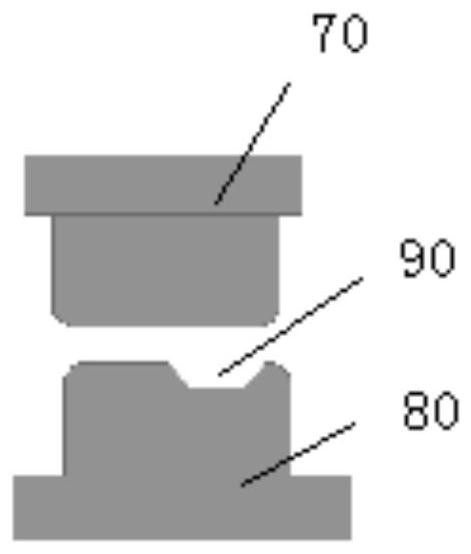 Special steel for rolling roller blank and preparation method thereof