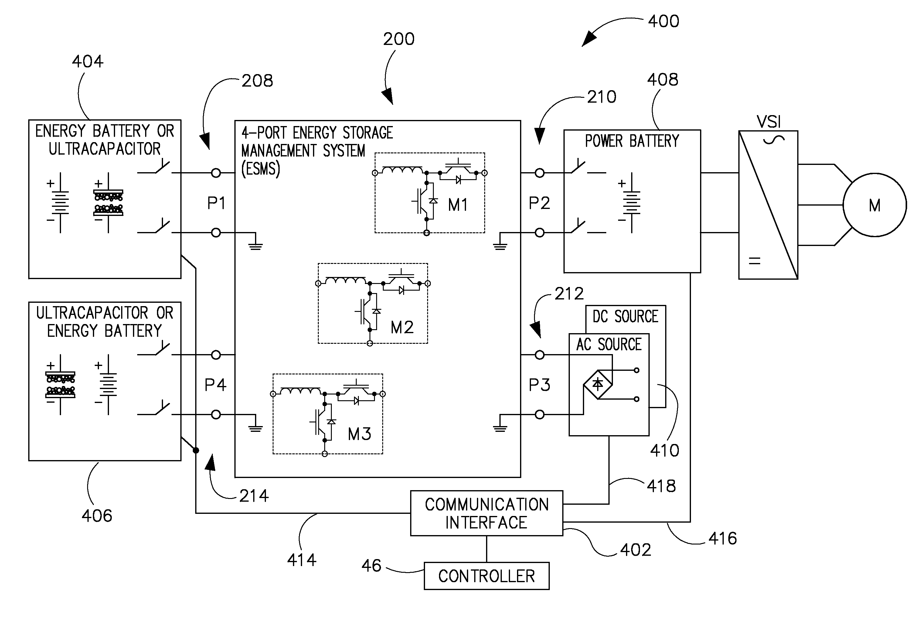 Method and apparatus for charging multiple energy storage devices