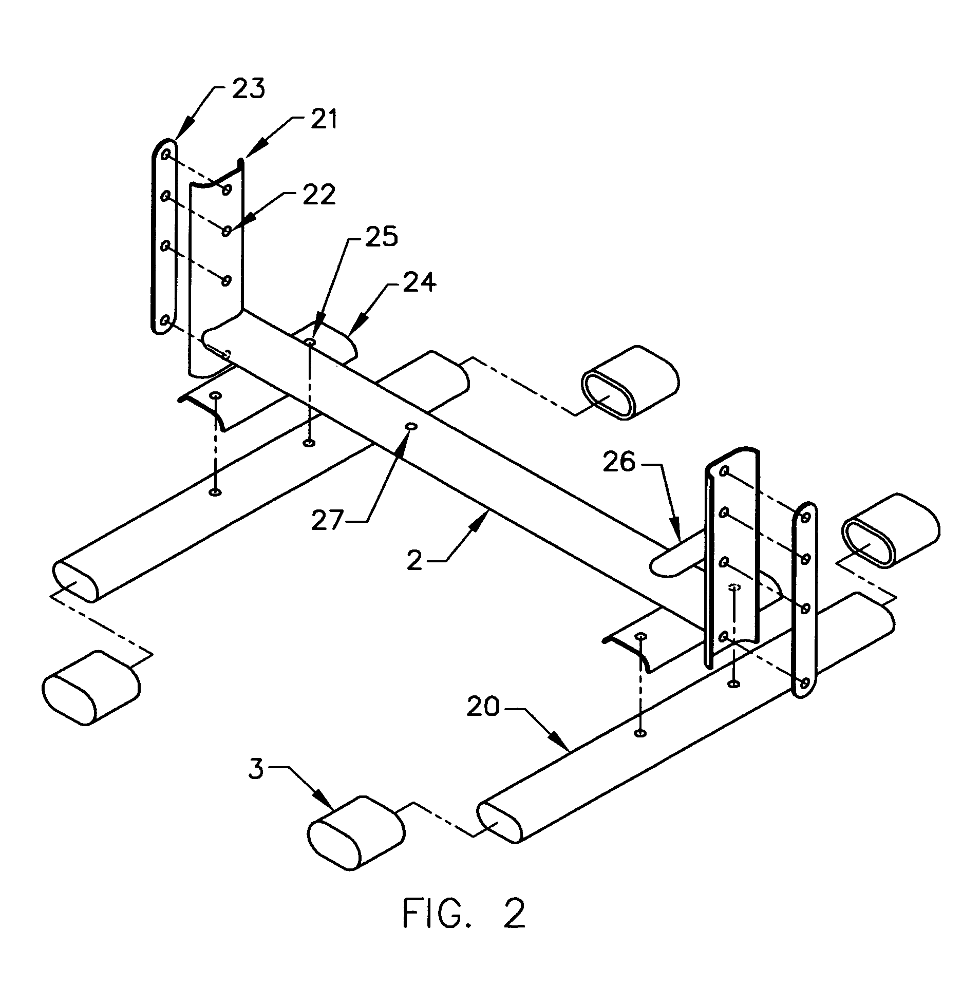 Alpine ski training apparatus