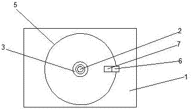 Machining device for casting gear blank part