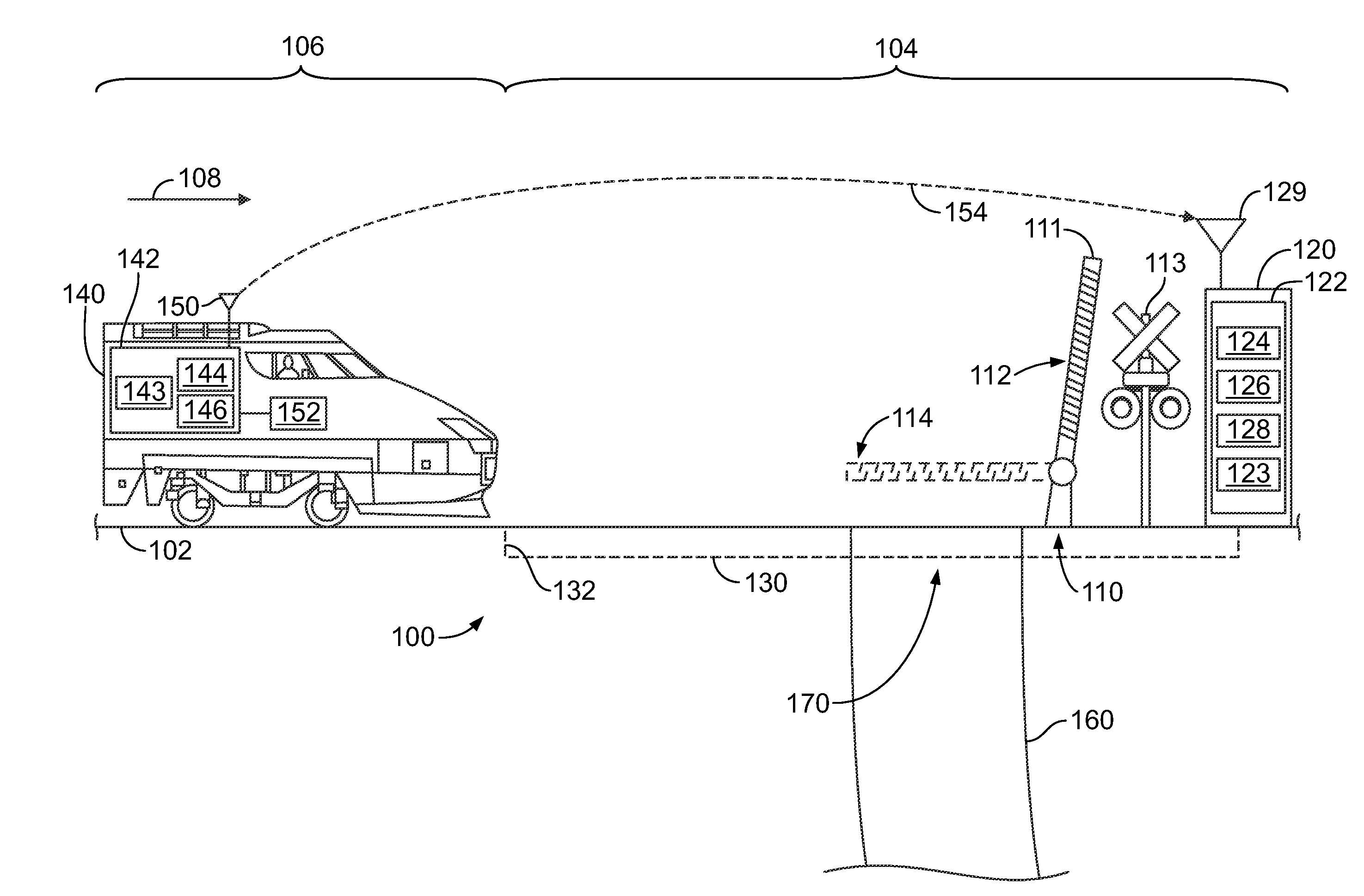 Systems and Methods for Providing Constant Warning Time At Crossings