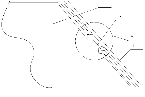 Thin-wall display card type wireless positioning terminal casing