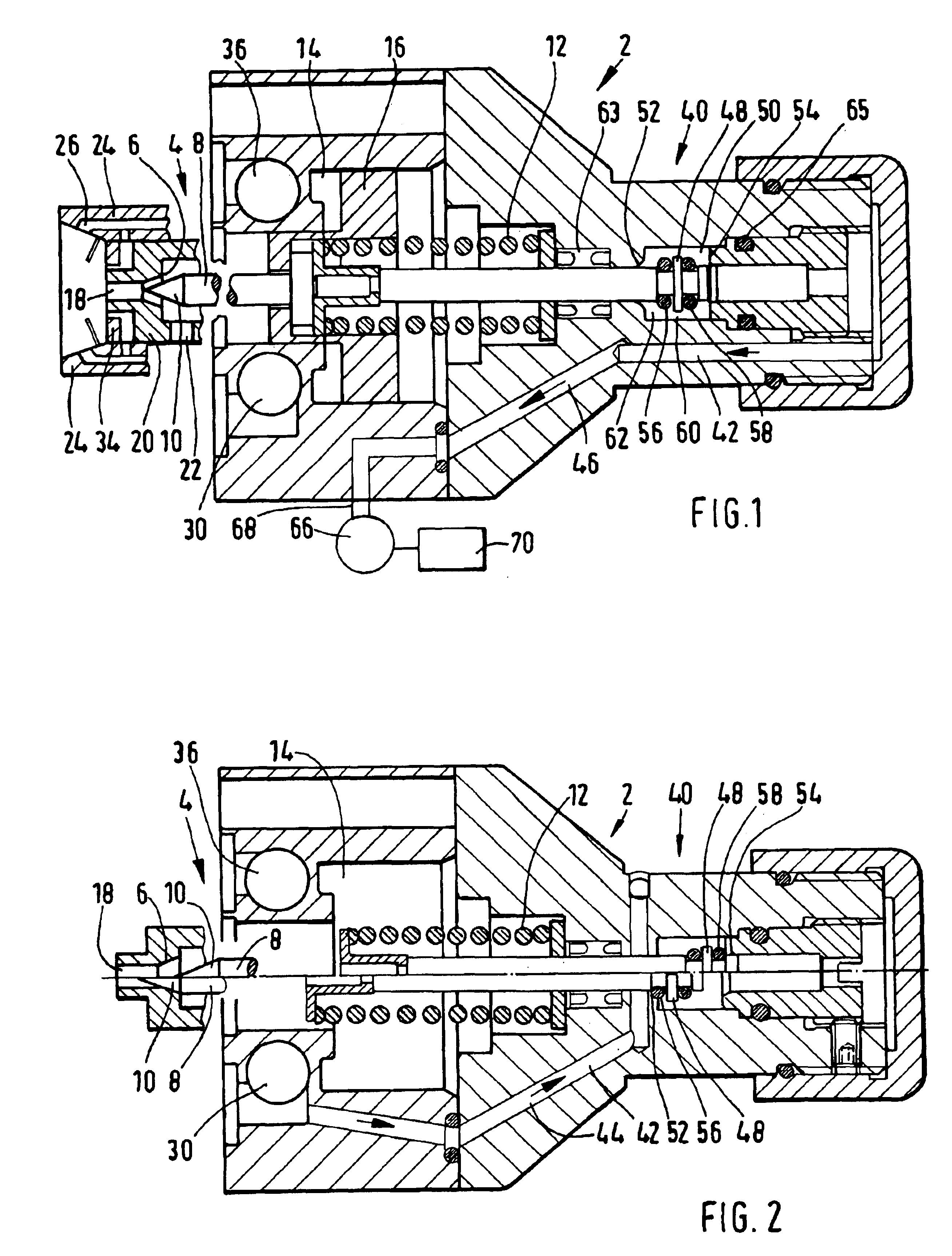 Spray-coating device for a coating liquid