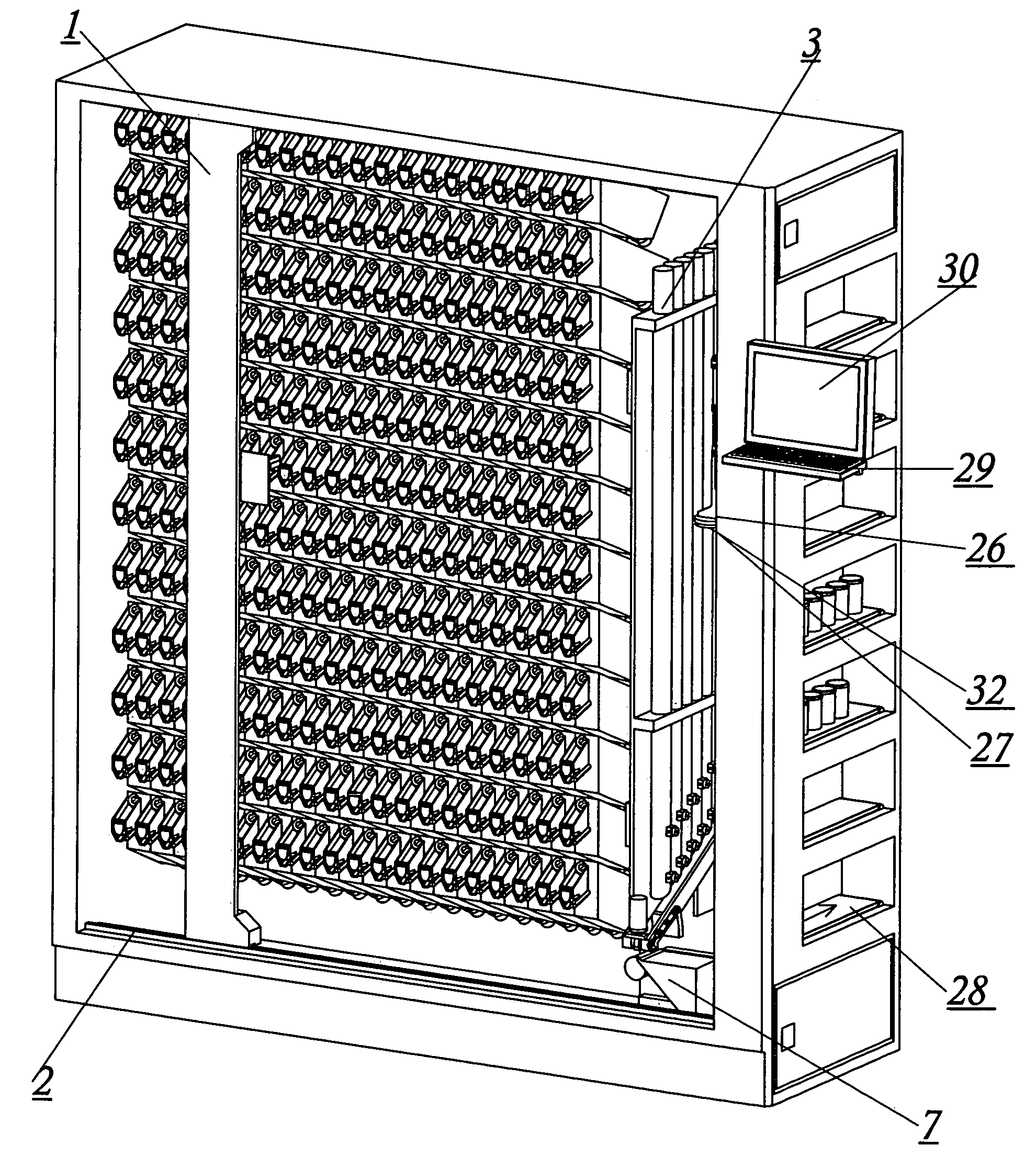 Pharmaceutical dispensing system for medicament and pre-packaged medication