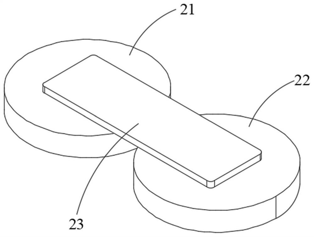 Integrated high-voltage multi-stage battery, battery system and production method